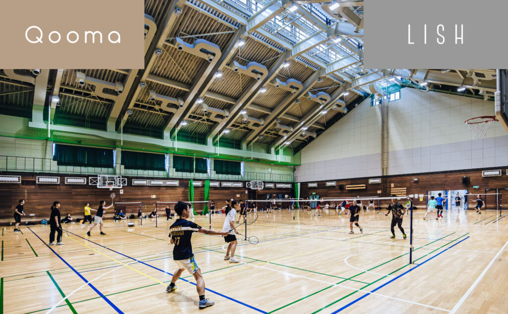 幸スポーツセンターでのバドミントン活動